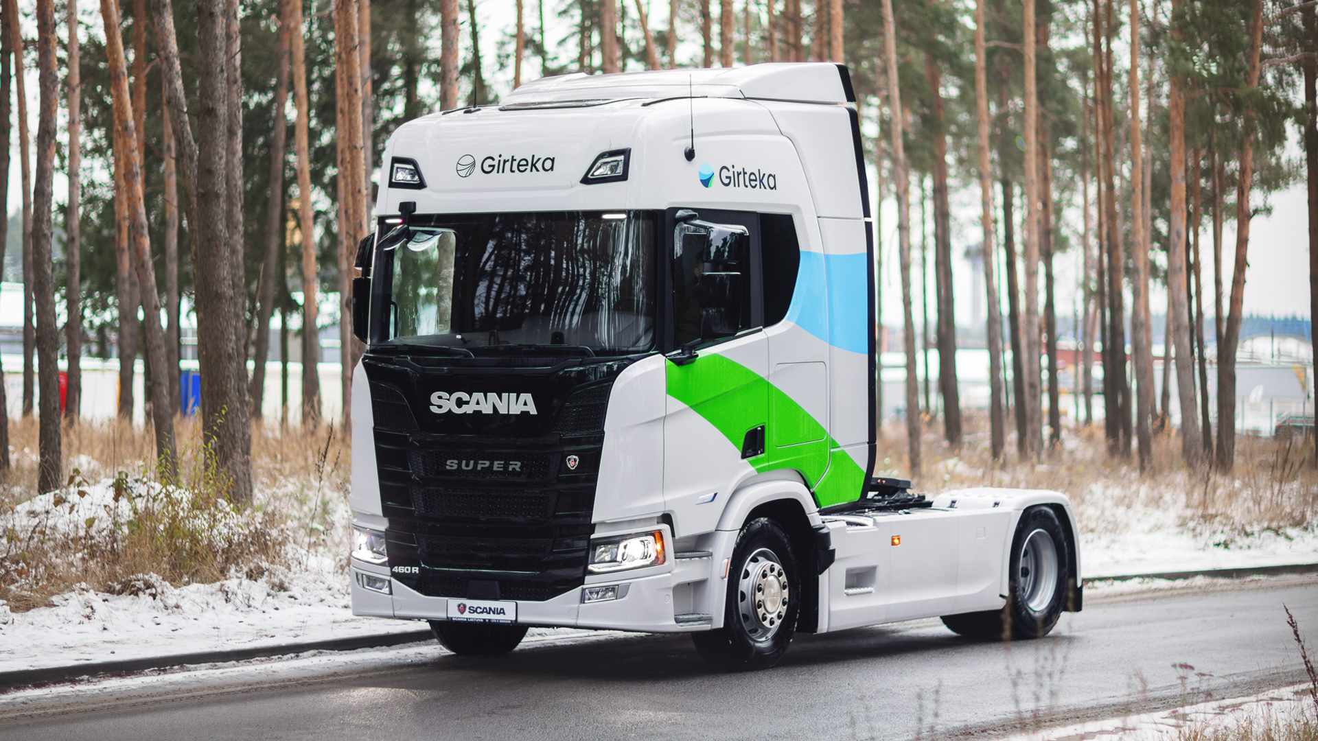 Girteka Kooperiert Mit Scania DVZ